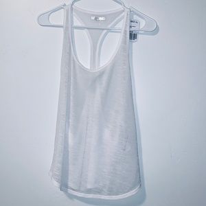 Active White Tank Top Size Large